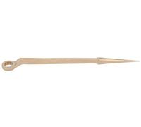 KS TOOLS BRONZEplus Clé polygonale de montage avec broche, coudée 19 mm