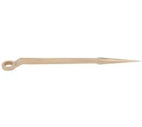 KS TOOLS BRONZEplus Clé polygonale de montage avec broche, coudée 30 mm