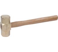 KS TOOLS BRONZEplus Marteau en plomb de 5 000 g avec manche en hickory - 963.2084