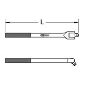 KS Tools BRONZEplus poignée articulée 3/4" 380 mm