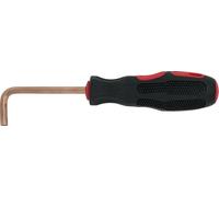 KS TOOLS BRONZEplus Tournevis à six pans creux coudé 5 mm - 963.1507