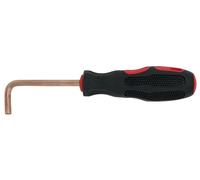 KS TOOLS BRONZEplus Tournevis à six pans creux coudé 6 mm - 963.1508