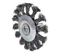 KS Tools Brosse circulaire 340.0039 acier torsadé 0,5 mm Ø 75 mm avec queue de serrage