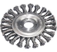 KS Tools brosse circulaire en fil d'acier inoxydable 0,5mm,ø 115mm, 340.0046