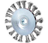 KS Tools Brosse ronde 340.0051 fil d'acier inoxydable 0,5 mm Ø 115 mm