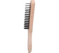 KS TOOLS Brosse métallique manuelle 4 rangées 290 mm - 201.2311