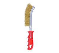 KS Tools Brosse métallique 201.2302 - brins laiton 250 mm pour frein à tambour