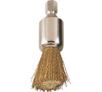 KS TOOLS Brosse pinceau avec fil de laiton ondulé - 152.1384