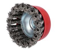 KS Tools Brosse à tube 340.0026 en acier inoxydable 0,5 mm Ø 75 mm