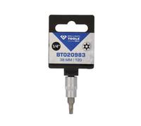 Brilliant Tools Brilliant Tools Douille TX 1/4" percée, TB20 Quantité:1