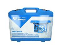 BRILLIANT TOOLS BT651150 Jeu de compresseurs de ressorts, 15 pcs pour ressorts type Mc Pherson BMW, Toyota, Ford, Opel, VW, Audi, Saab, Nissan, Honda, Subaru, Volvo, Mitsubishi [Powered by KS TOOLS]