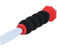 KS Tools Burin plat 156.0252 - 12 mm, 8 pans, poignée de protection - Multicolore