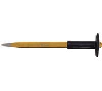 KS Tools Burin pointu 162.0244 8 pans 18 x 350 mm avec poignée de protection