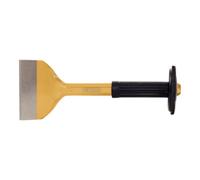 KS Tools Burins larges avec poignée de sécurité, forme ovale plate, 60mm Quantité:1