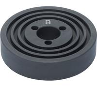 KS TOOLS Butée étagée à 3 trous, côté A+B ( 700.1556 )