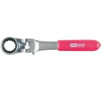 KS TOOLS Carraca de cuadradillo pasante articulado, 13,0 mm