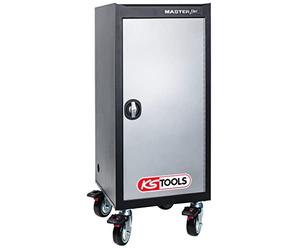 KS Tools Carro de servicio para estaciones móviles de comprobación de gases de escape/equipamiento de diagnóstico, 1155x500x500mm