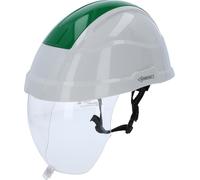 KS TOOLS Casque de travail avec protection faciale vert - 117.0139