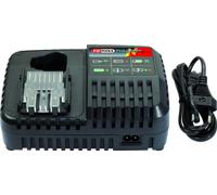 KS TOOLS Chargeur Universel pour Batterie Li-Ion - 10,8V-18V 515.3591 Noir