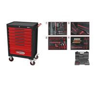 KS 897.7515 - Servante d'atelier Ecoline avec 7 tiroirs et 515 outils
