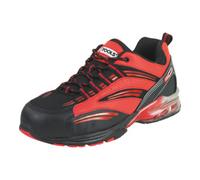 KS Tools Chaussures de sécurité avec coussin de gel, rouge, 37 Quantité:1