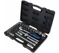 KS Tools KS Tools 1/2" CHROMEplus Coffret de douilles, 28 pièces Quantité:1