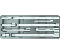 KS TOOLS CHROMEplus Jeu de rallonges avec verrouillage 9 pièces - 918.0007