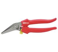 KS TOOLS Ciseau Droit Modèle Court - L.185 mm