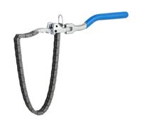 KS Tools 150.9376 - Clé à chaîne pour filtre à huile jusqu'à 165mm - Finition En Chrome Vanadium