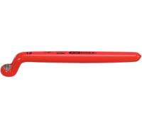 KS TOOLS Clé à douille avec revêtement isolant, contre-coudée, 6 mm