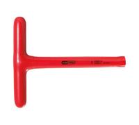 KS Tools Clé à douille poignée en T avec revêtement isolant, 13x200 mm Quantité:1