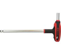 KS TOOLS Clé à tête sphérique à six pans creux à poignée en T 12 mm - 151.8139