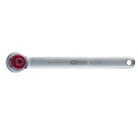 KS TOOLS Clé de dégazage pour freins, extra courte, 11 mm, rouge 160.0733