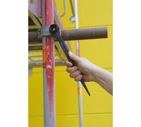 KS Tools Clés à cliquet à douille réversible, 17x19mm Quantité:1