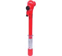 KS TOOLS Clé dynamométrique 3/8" avec isolation de protection et tête à cliquet réversible 5-50Nm - 117.3810