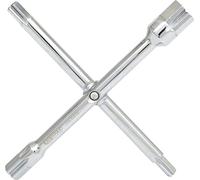 KS TOOLS Clé en croix sanitaire, 10 fonctions 116.6200