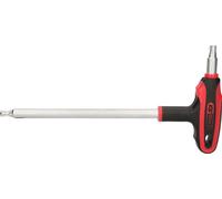 KS TOOLS Clé mâle coudée à poignée en T Torx tête sphérique, T50 - 151.2853