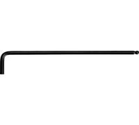 KS TOOLS Clé mâle coudée à six pans creux à tête sphérique phosphatée XL 7/64" - 151.3023
