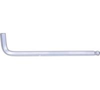 KS Tools clé mâle coudée pour vis à 6 pans creux XL, 17 mm, tête sphérique, 151.3117