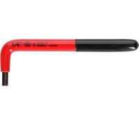 KS TOOLS Clé mâle coudée pour vis à six pans creux avec isolation de protection, 3/16 117.2486