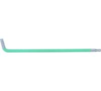 KS TOOLS Clé mâle coudée Torx à tête sphérique, XL, T27, coudée à 108
