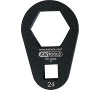 KS TOOLS Clé polygonale à piquer 3/8" extra plate 24 mm - 150.9586
