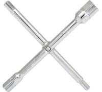 KS TOOLS Clé sanitaire en croix, 10 fonctions