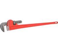 KS TOOLS - Clé serre-tubes type STILLSON acier,1200 mm 4042146381854 Gris/Rouge