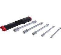 KS TOOLS Clés à douilles articulées Torx E Satz, 5 pcs