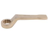 KS TOOLS Clés à oeillet à frapper, contre-coudées BRONZEplus 30 mm