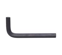 KS TOOLS Clé mâle brunie courte, 6 pans, Noir, 12 mm