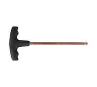 KS Tools Clés mâles tête sphérique, poignée en T BERYLLIUMplus 6 mm Quantité:1