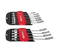 KS Tools DUO GEARplus Clés mixtes à cliquet, réversibles, 10 pces