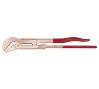 Clé serre-tubes suédoise 45° BERYLLIUMplus 1.1/2'', 300mm KS TOOLS - 962.4006